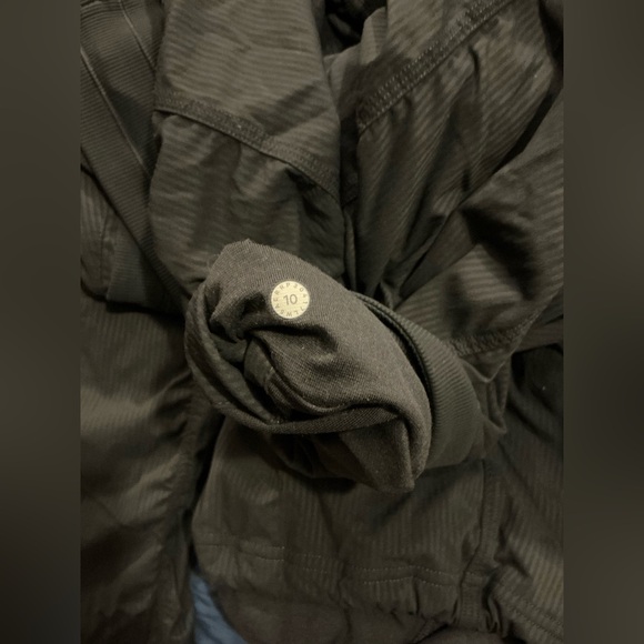 lululemon: Dance Studio Pant III (Regular) *Lined 32", sz 10, blk/grey (W5AERR) - Picture 5 of 5